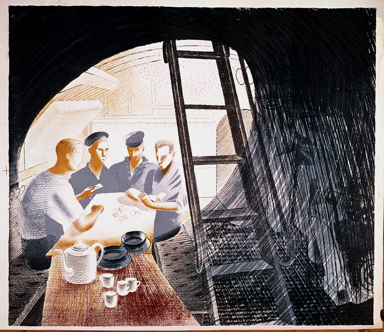 Denizciler oyun kartları by Eric Ravilious