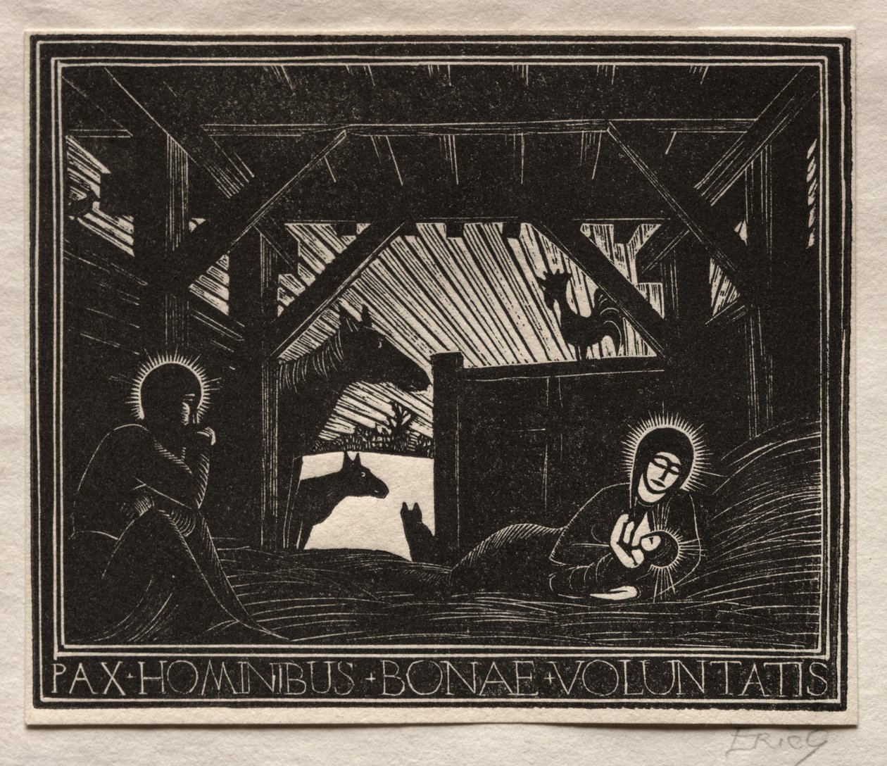 Noel Hediyeleri: Şafak by Eric Gill