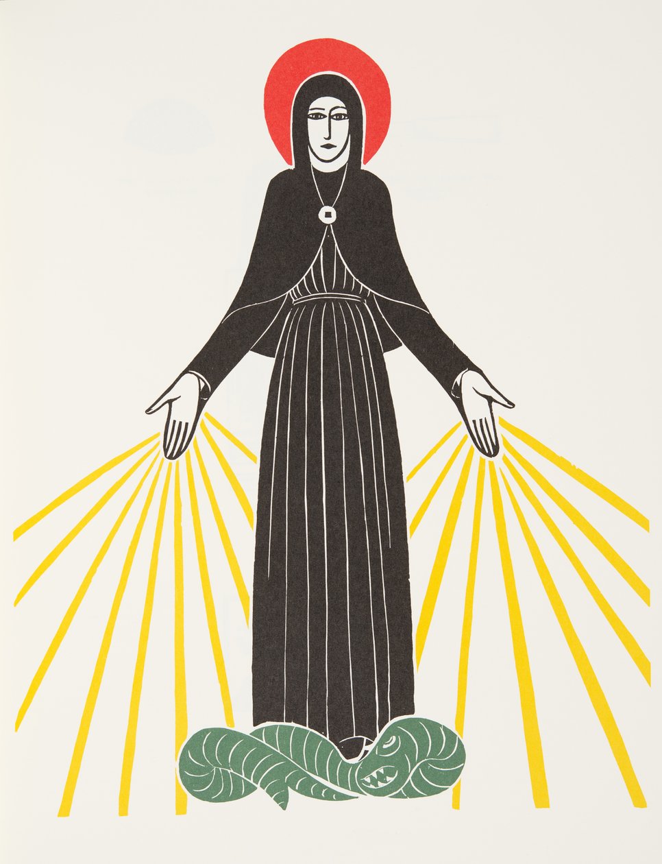 Lourdes Leydimiz by Eric Gill