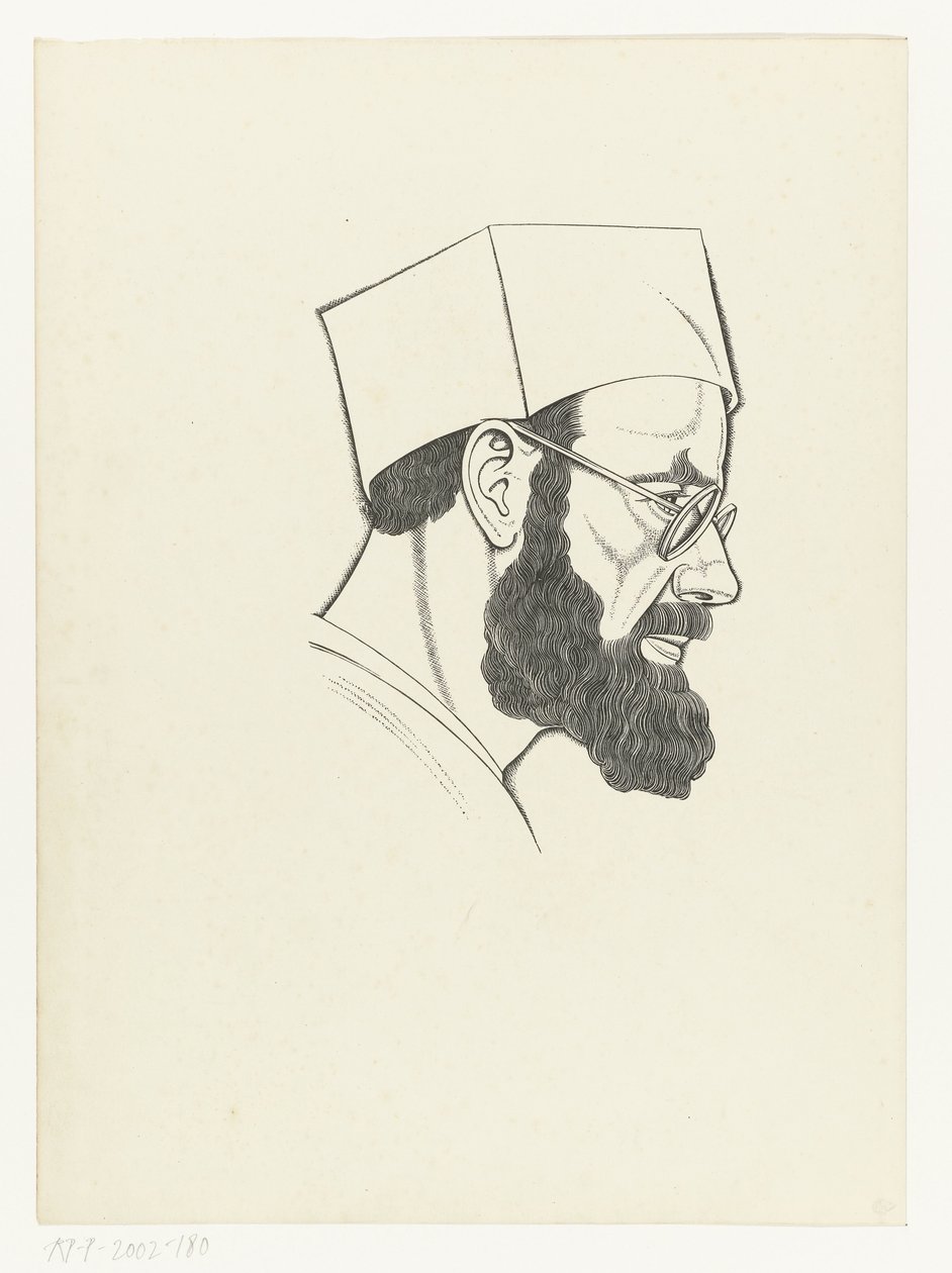 kendi portre by Eric Gill