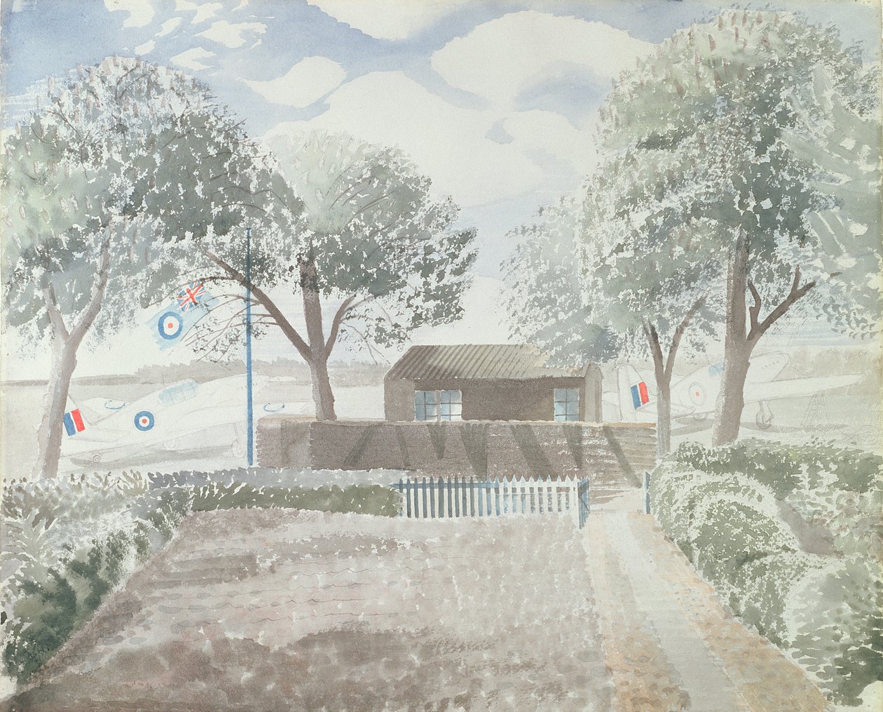 Havaalanı, c.1942 by Eric Ravilious