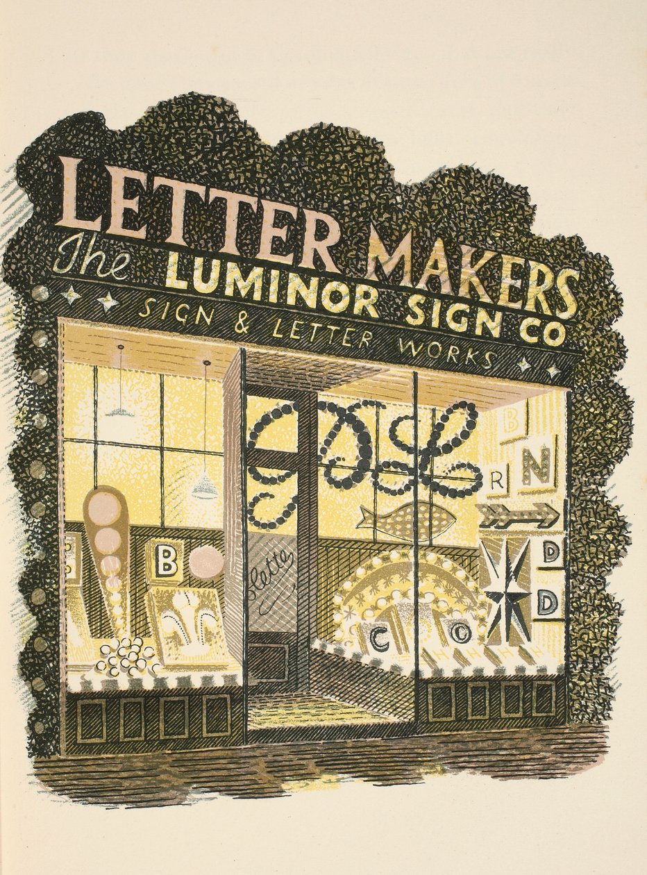 Sign Maker, J.M. Richards