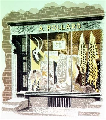 Curwen Press tarafından basılan The Furrier, High Street