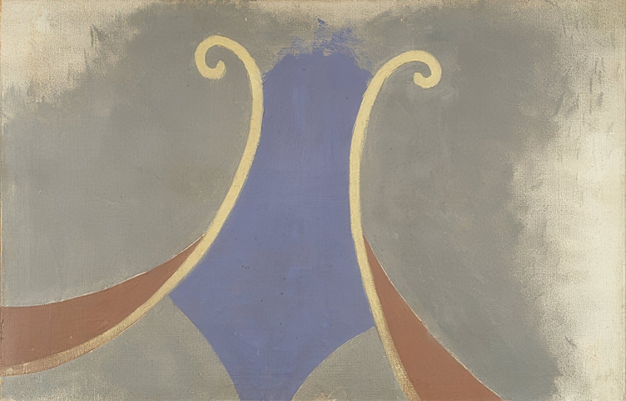 Die Flamme I. (De vlam I). 1914 by Erich Wichman