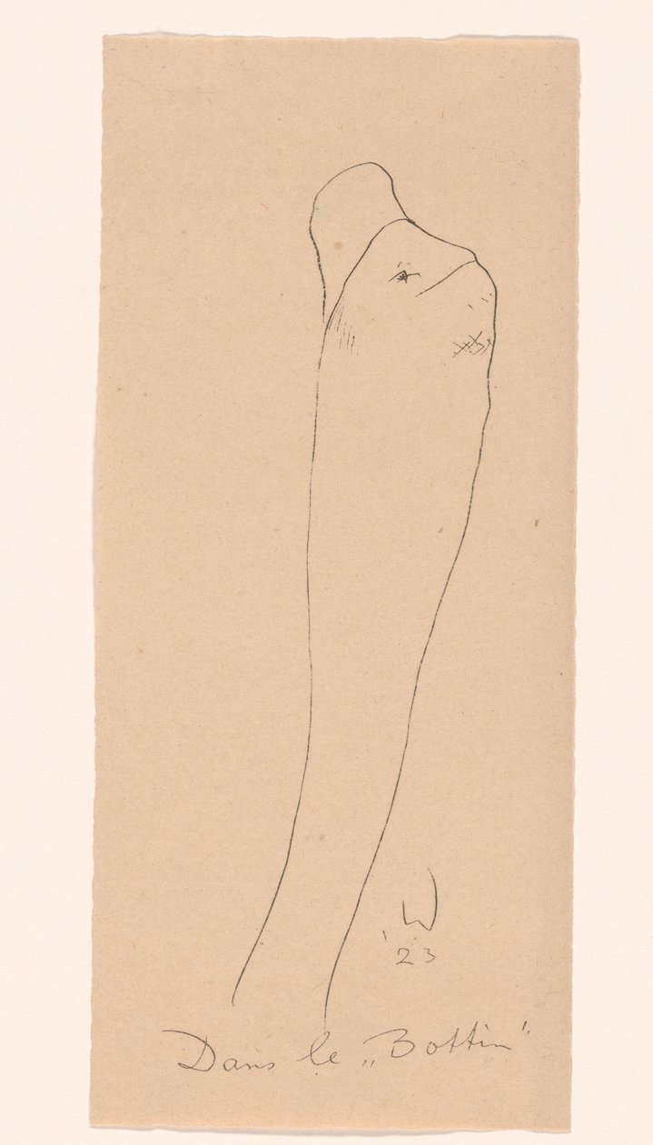 Dans le Bottin (nesne üzerine orijinal başlık) İdealistler II ve daha fazla Notlar (orijinal seri başlığı) by Erich Wichmann