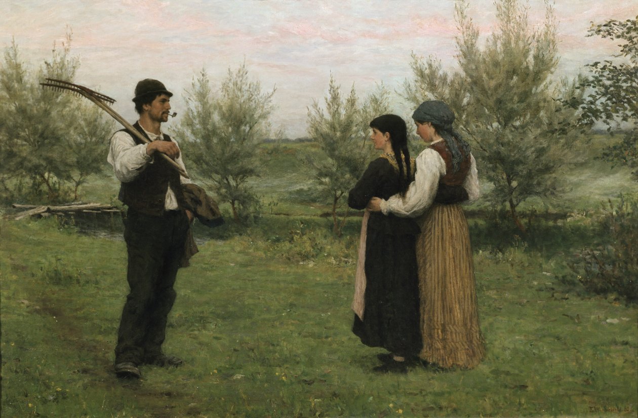 Toplantı by Erik Theodor Werenskiold