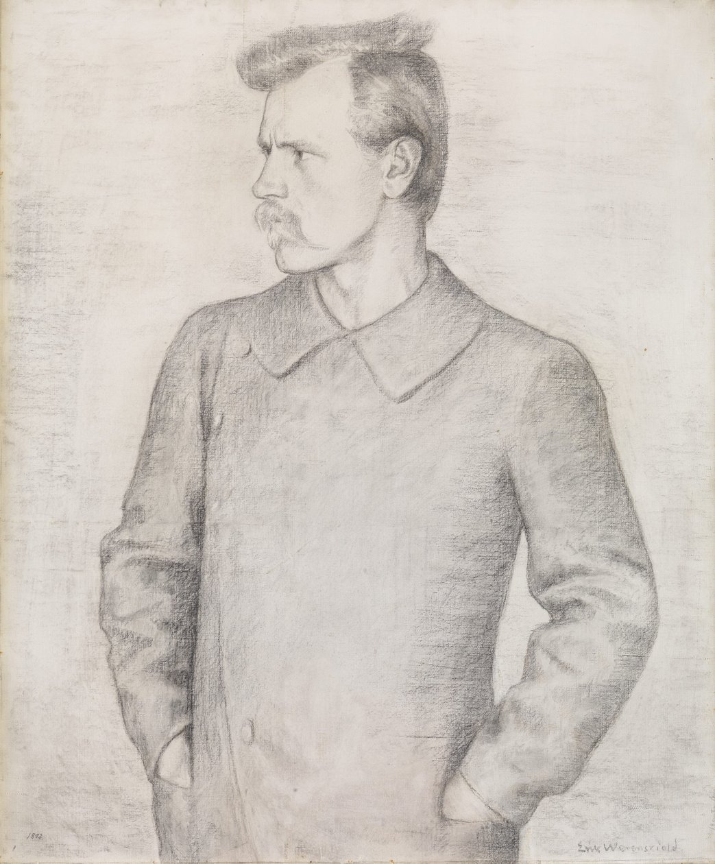 Fridtjof Nansen 1861-1930 by Erik Theodor Werenskiold
