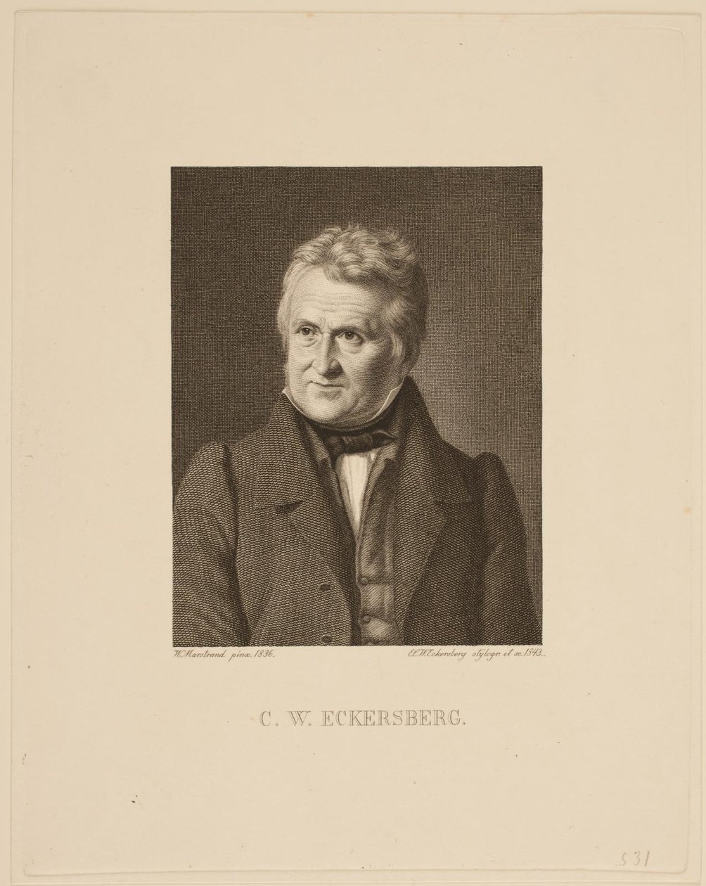 C.W. Eckersberg by Erling Eckersberg