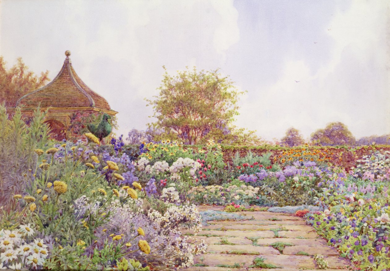 Bir İngiliz Kır Bahçesi by Ernest Arthur Rowe