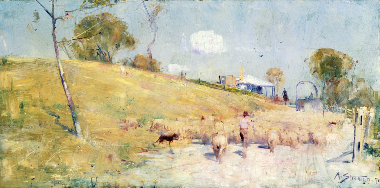 Yaz Sürüşü, Avustralya by Arthur Streeton