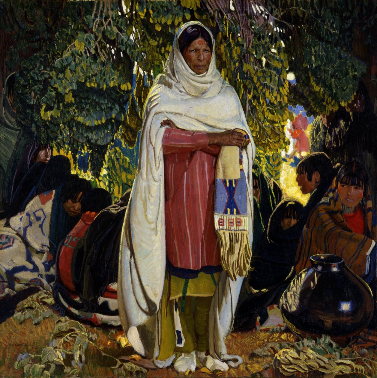 Hediye by Ernest L. Blumenschein