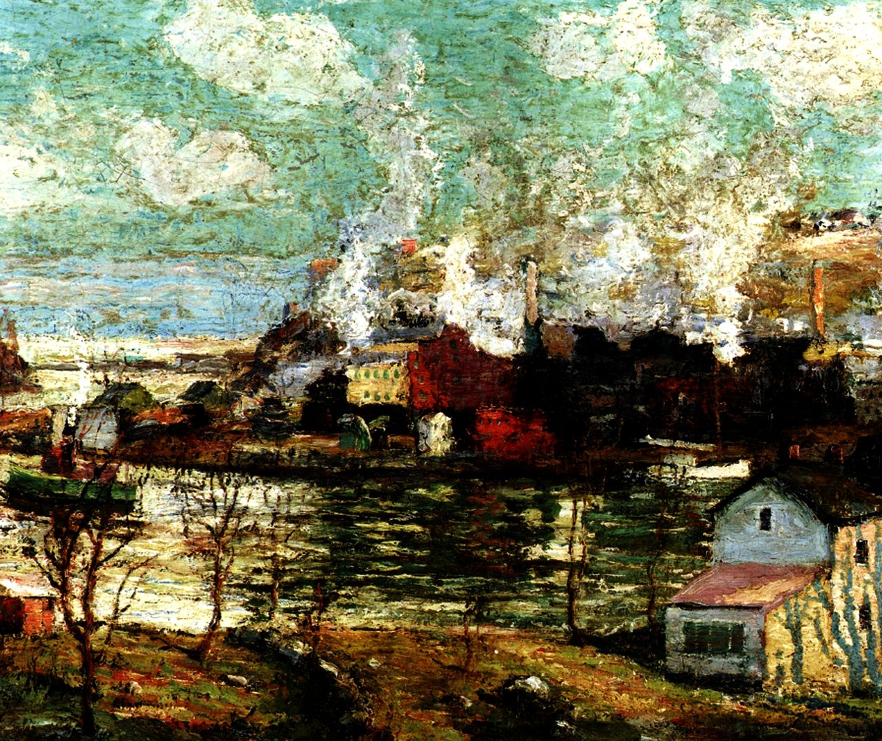 Spuyten Duyvil Creek, Brooklyn, New York, c.1914 by Ernest Lawson