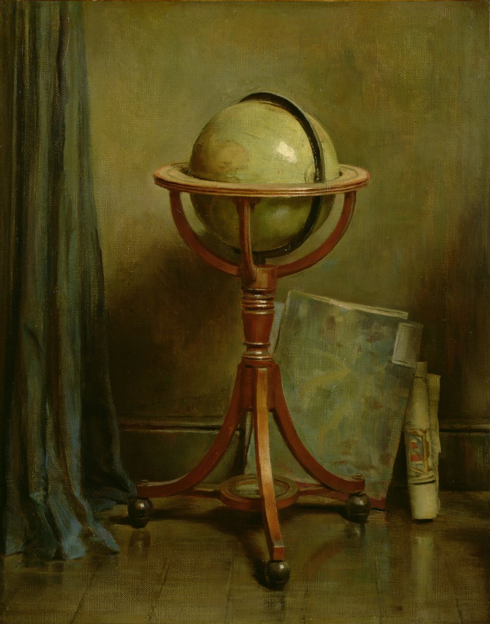 Küre ve Haritalar by Ernest Leopold Sichel