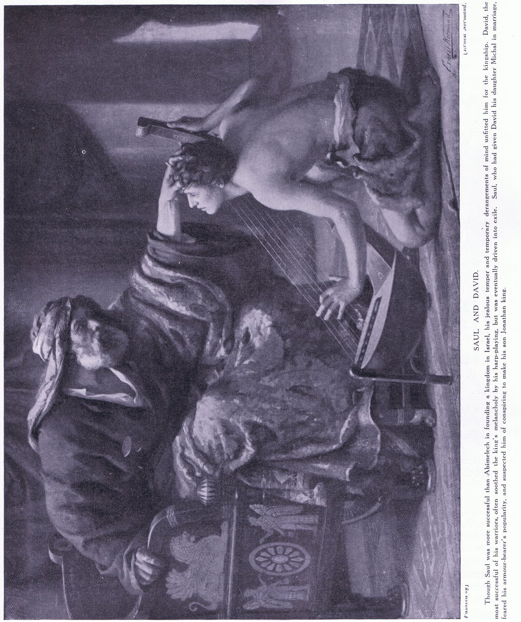 Saul ve Davut by Ernest Normand