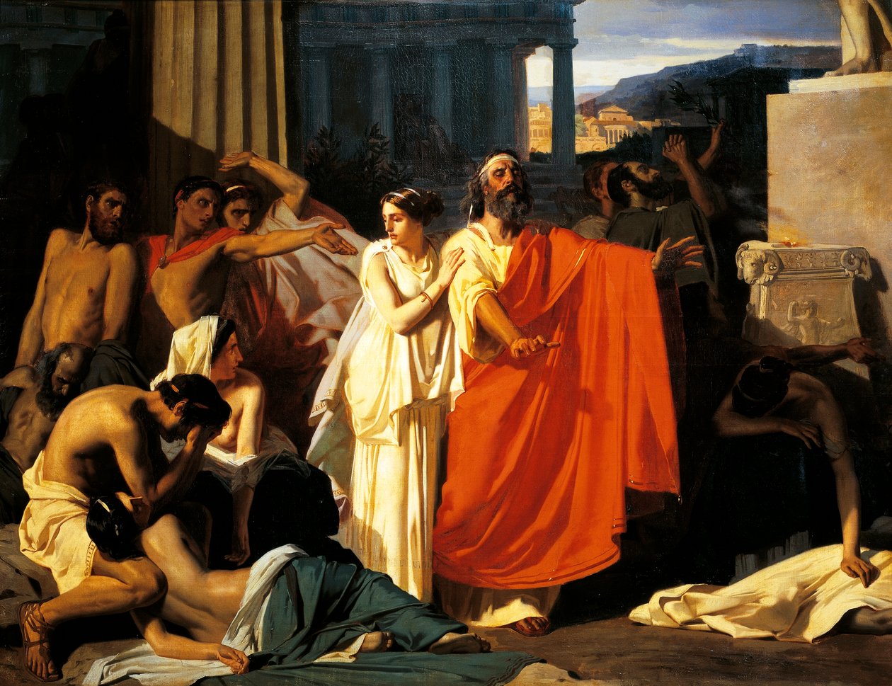 Eugene-Ernest Hillemacher (1818-1887) tarafından Teb
