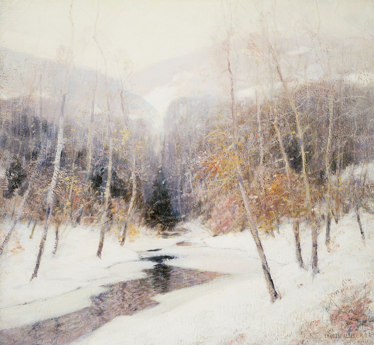 Kar yağışı by Ernest Albert