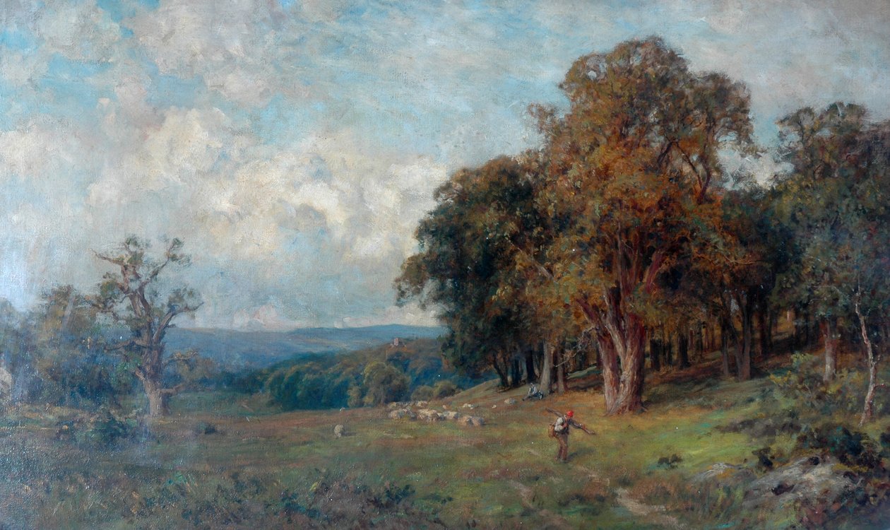 Günün sonunda by Ernest Albert Waterlow
