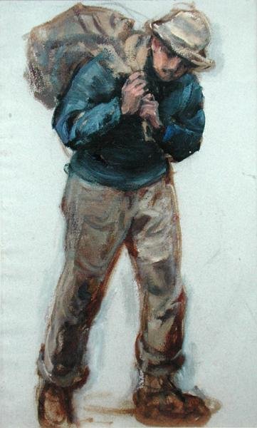 Newlyn Balıkçı by Ernest Albert Waterlow