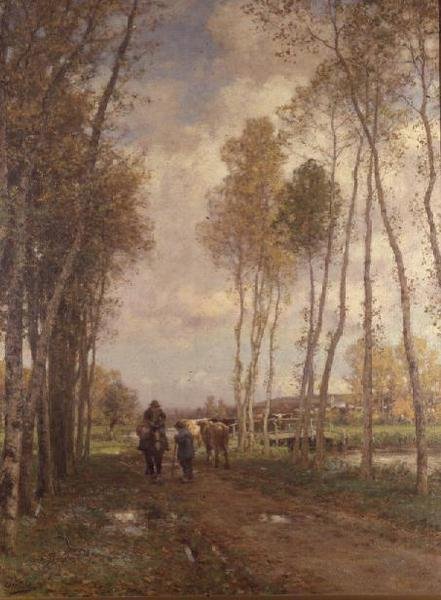 Somme Vadisi by Ernest Albert Waterlow