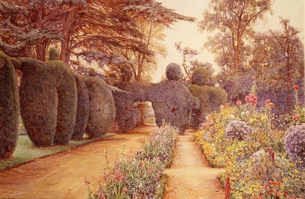 Campsea Ashe, Suffolk by Ernest Arthur Rowe