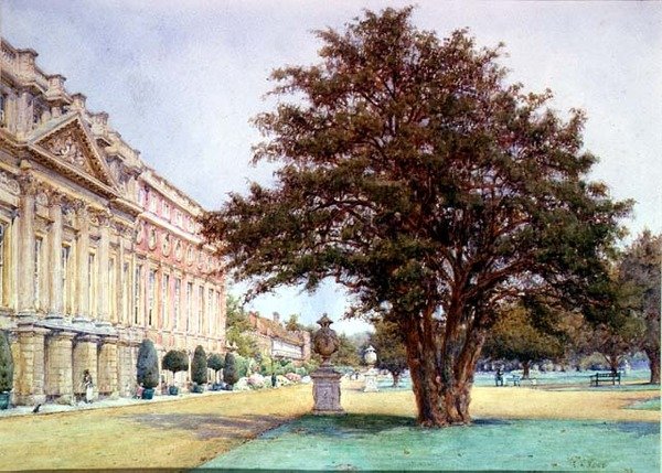 Hampton Mahkemesi Sarayı by Ernest Arthur Rowe