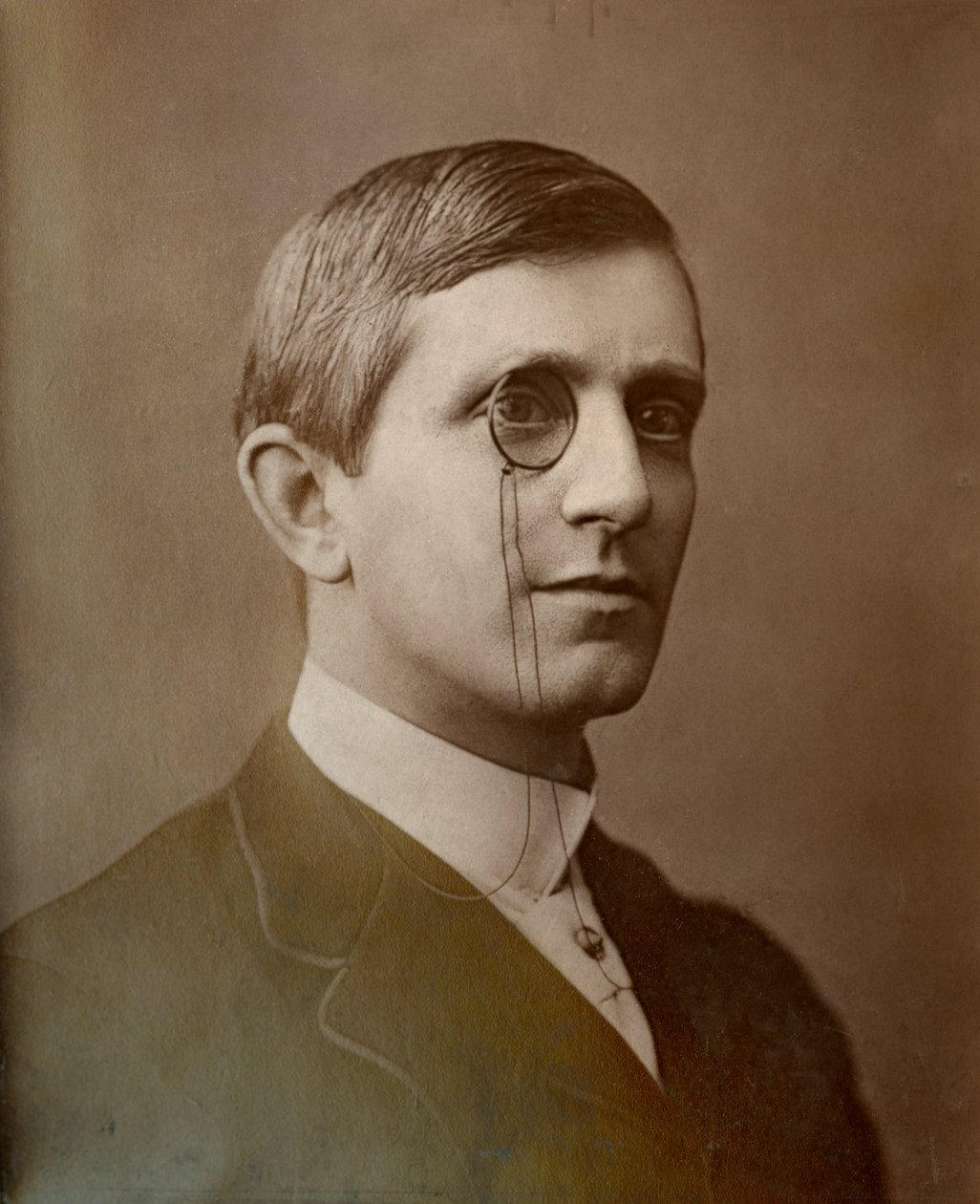 Brandon Thomas, İngiliz aktör, oyun yazarı ve şarkı yazarı, 1887 by Ernest Barraud