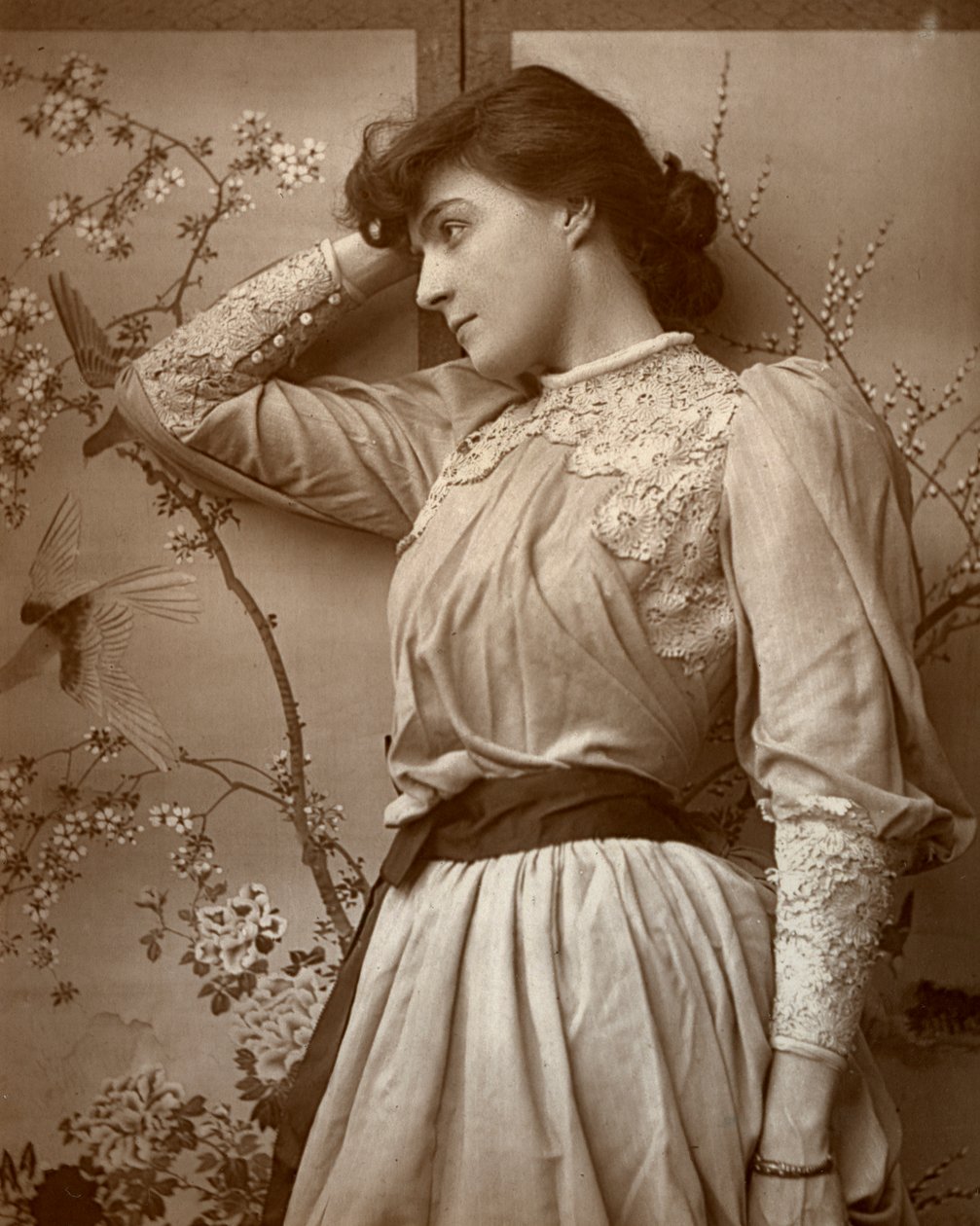 Cora Urquhart Brown-Potter, Amerikalı oyuncu, 1887 by Ernest Barraud