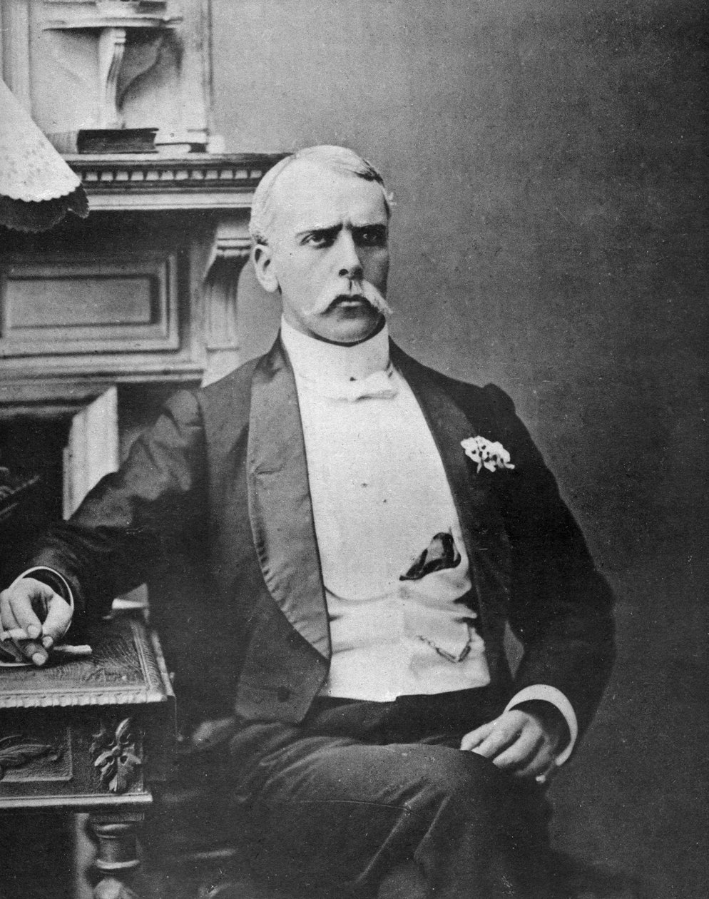 ES Willard, İngiliz aktör, Kalem Adam Jim olarak, 1887 by Ernest Barraud