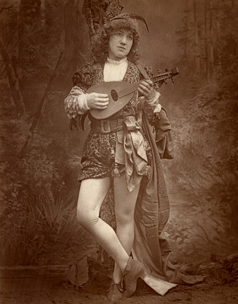 Grace Hawthorne, Amerikalı aktris, 1888. by Ernest Barraud
