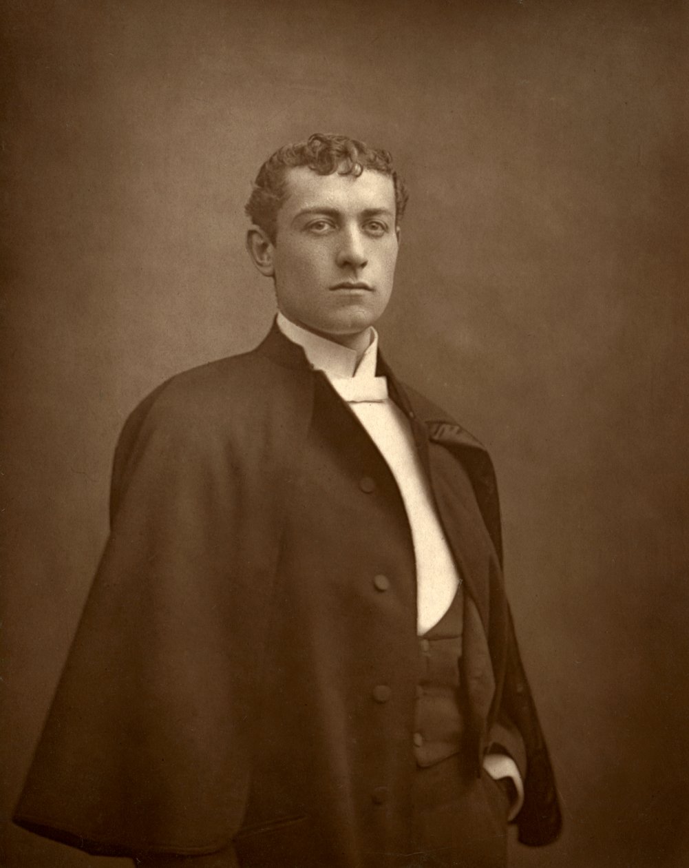 Lewis Waller, İngiliz aktör, 1887 by Ernest Barraud