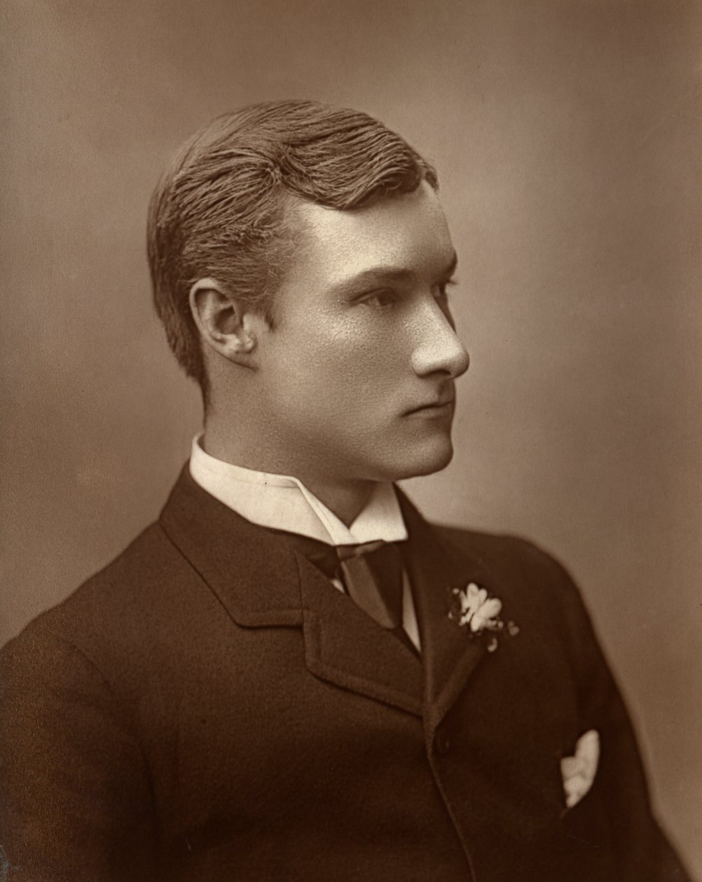 Percy Lynal, İngiliz aktör, 1887 by Ernest Barraud