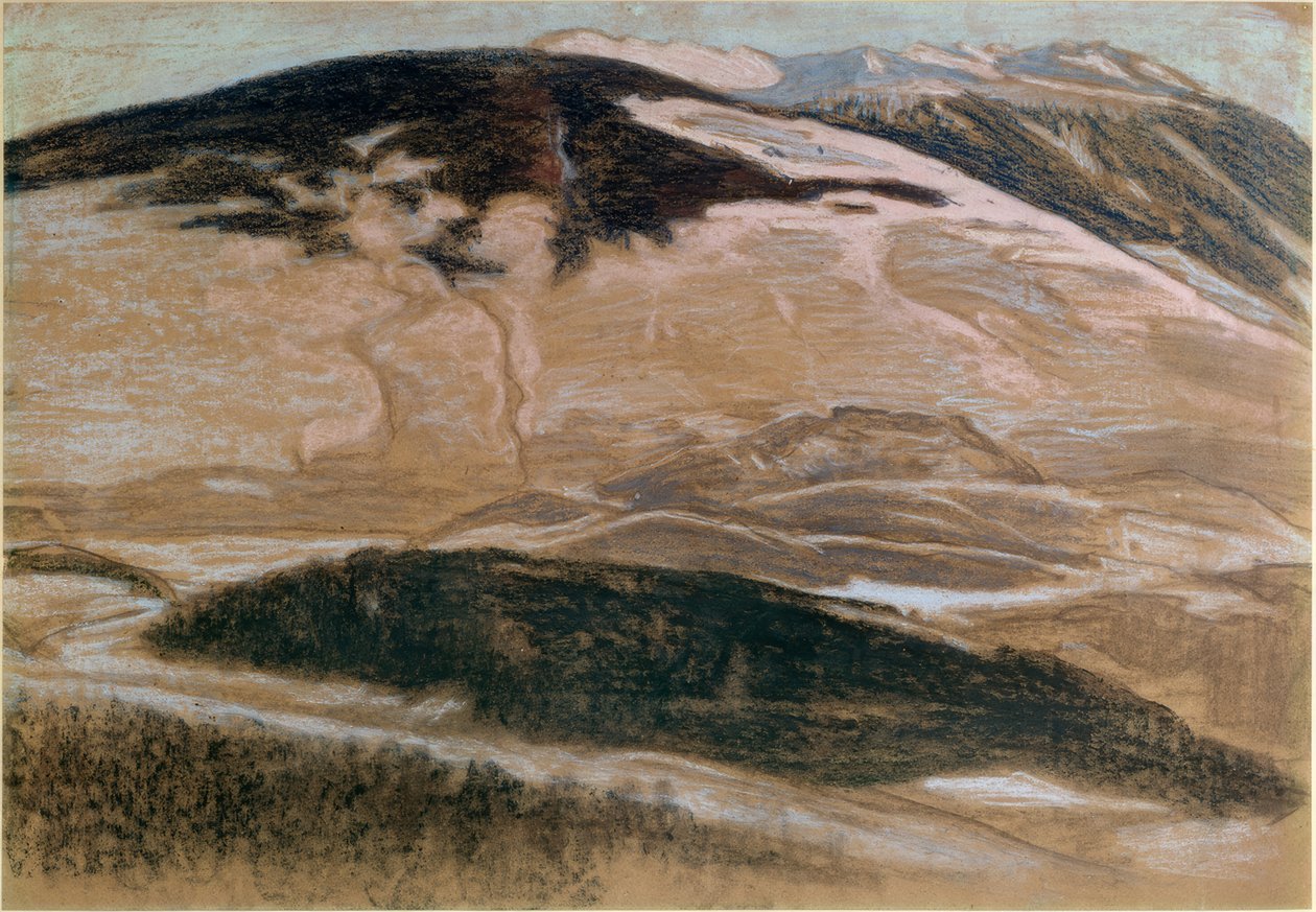 Crête de Thyon by Ernest Bieler