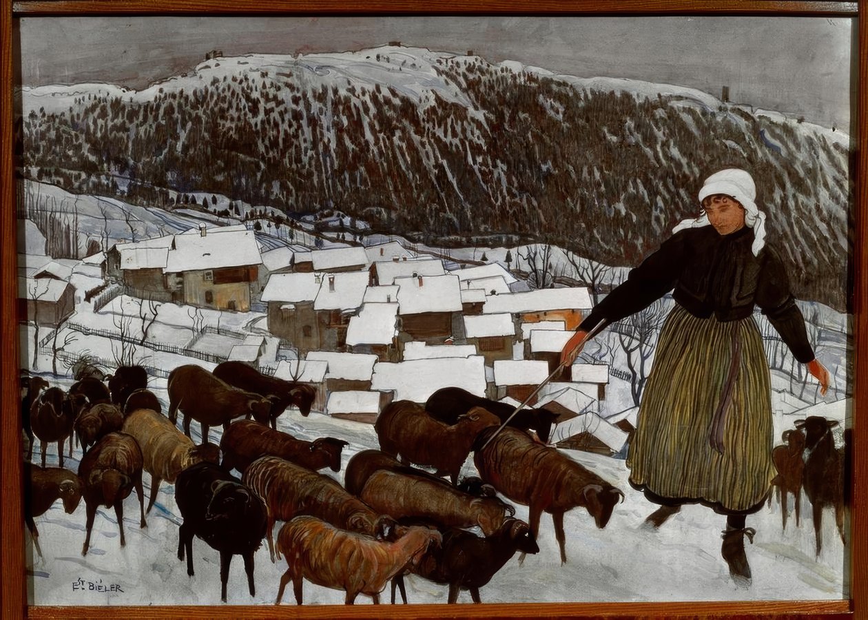 keçi bakıcısı by Ernest Bieler