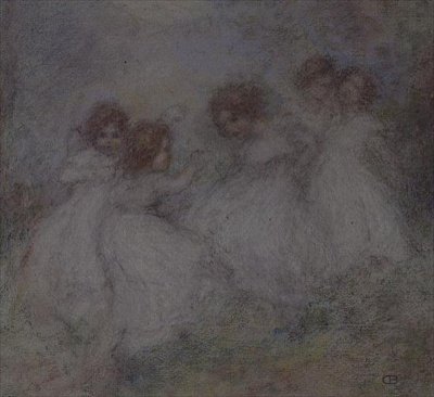 Beş Küçük Kız by Ernest Charles de Belle