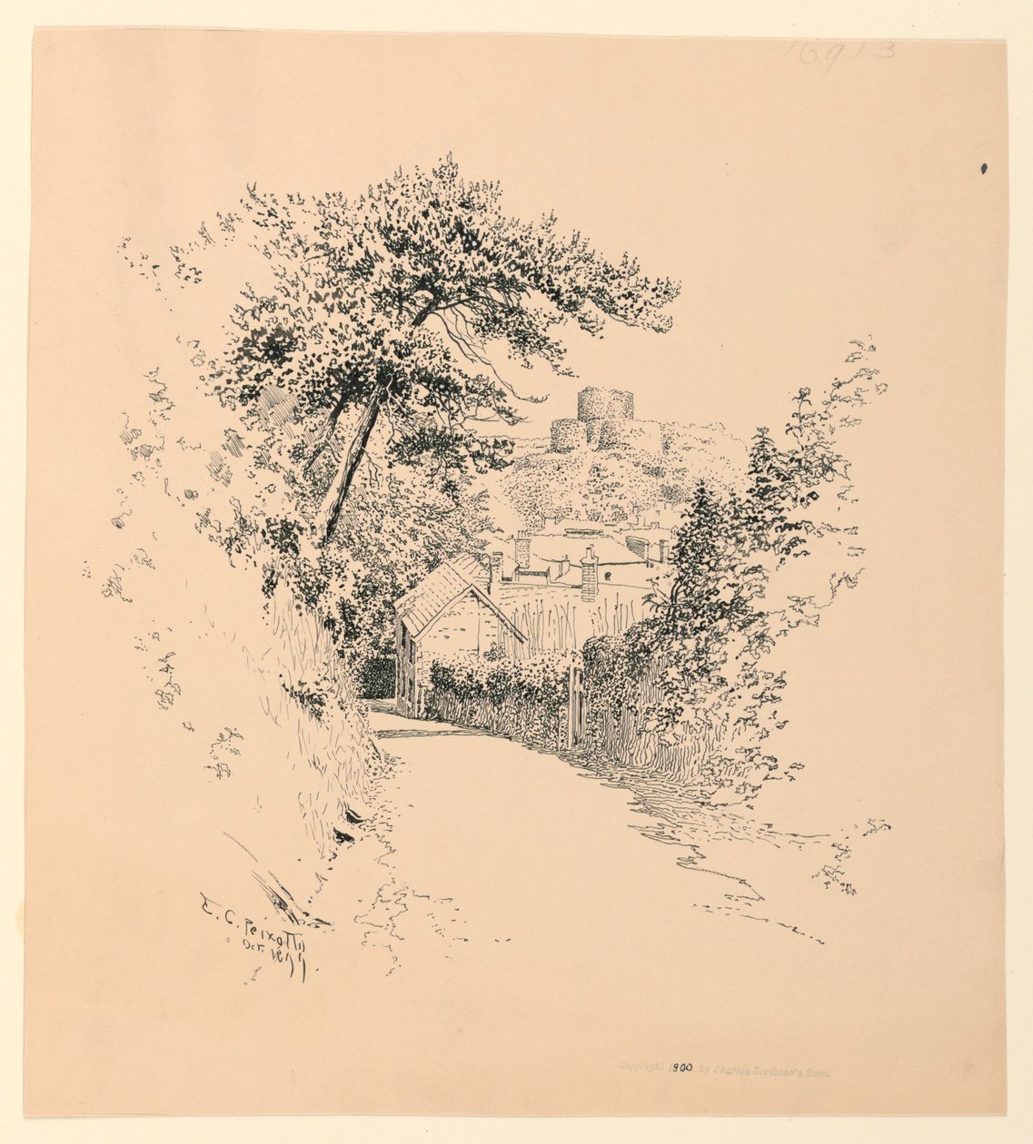 Launceston Kalesi by Ernest Clifford Peixotto