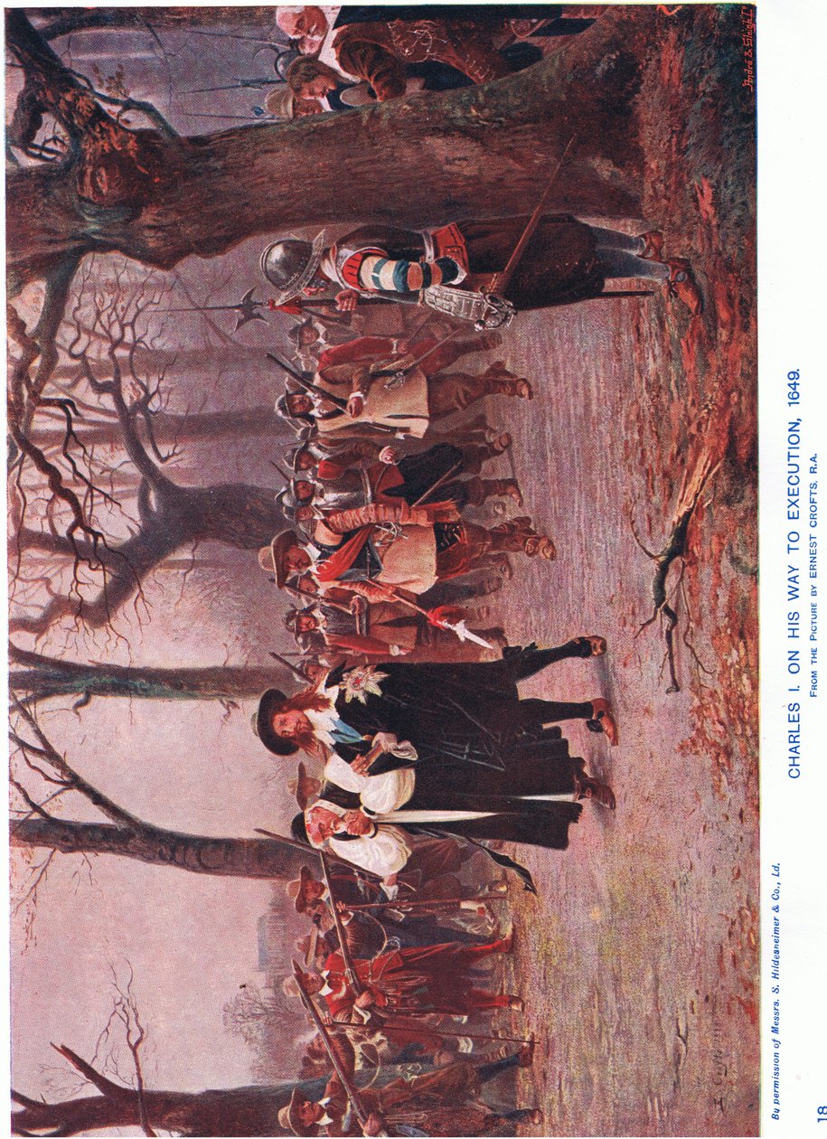 Charles, idamına kadar eşlik etti. by Ernest Crofts