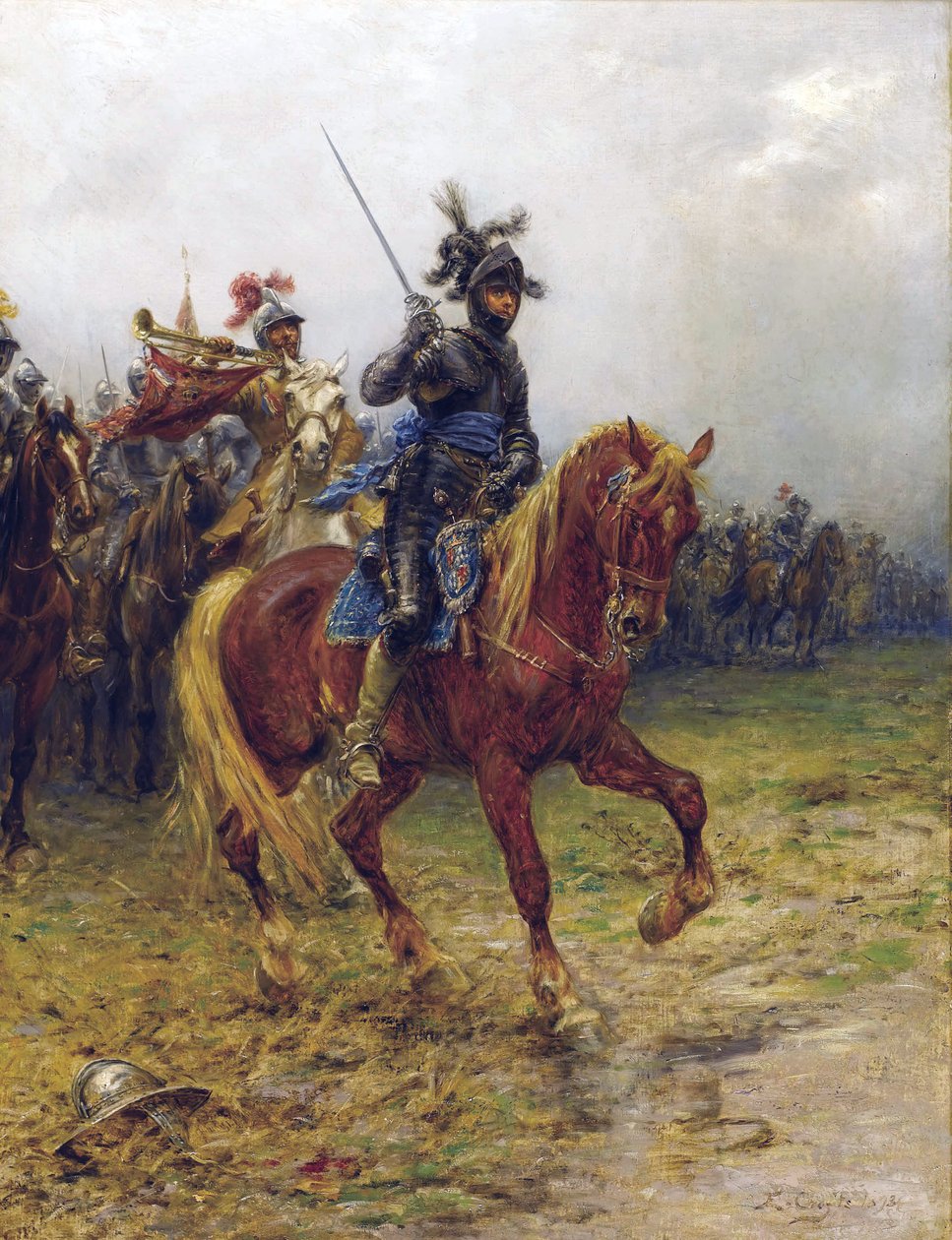 Pfalz Ruprecht, Ren Rupert veya Prens Rupert, asker, oymacı ve mucit dedi - Prens Rupert, Ren Palatine Kontu (1619-1682), Cumberland Dükü, Crofts, Ernest (1847-1911). tuval üzerine yağlıboya by Ernest Crofts