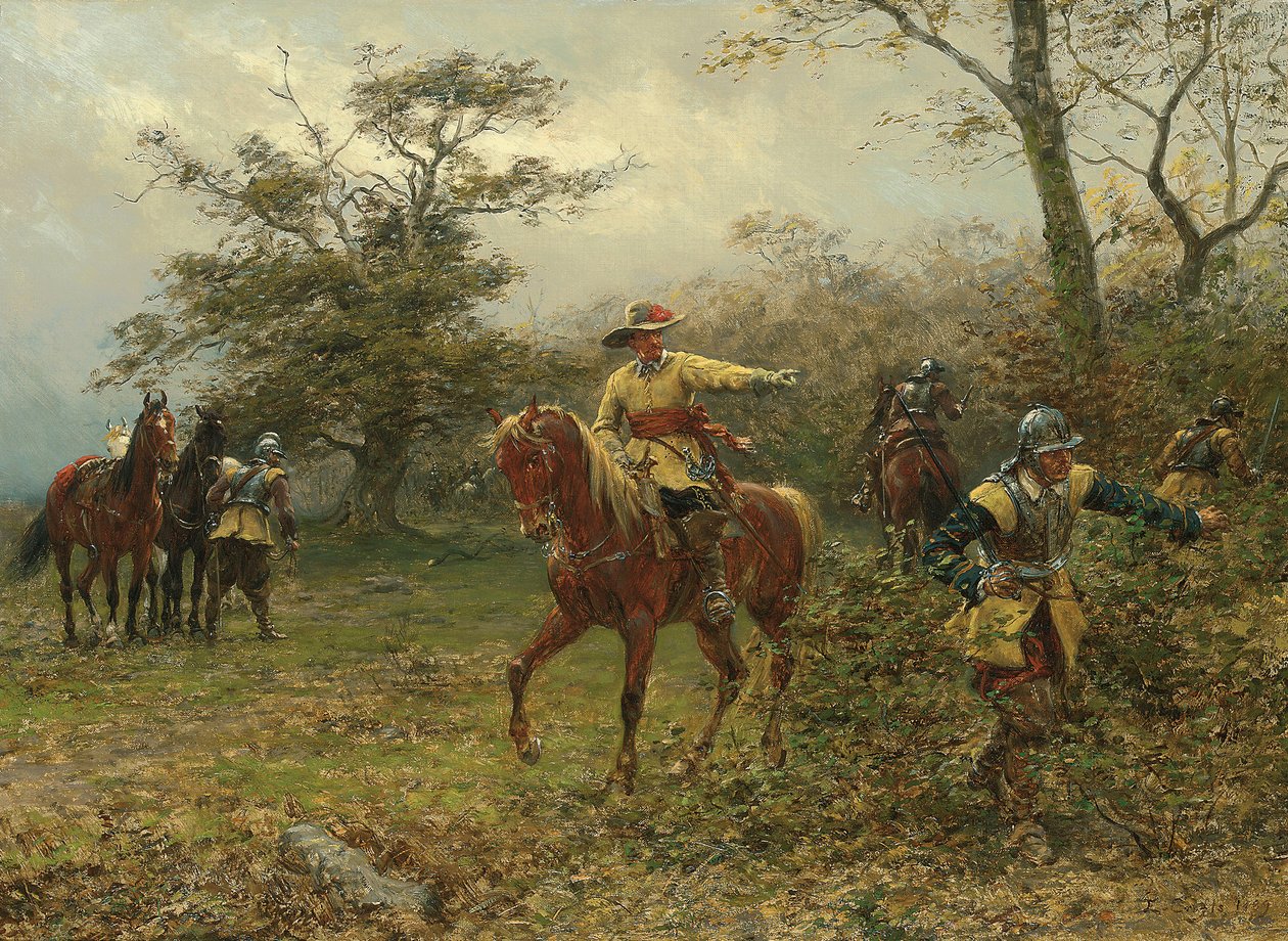 boscobel meşesi by Ernest Crofts