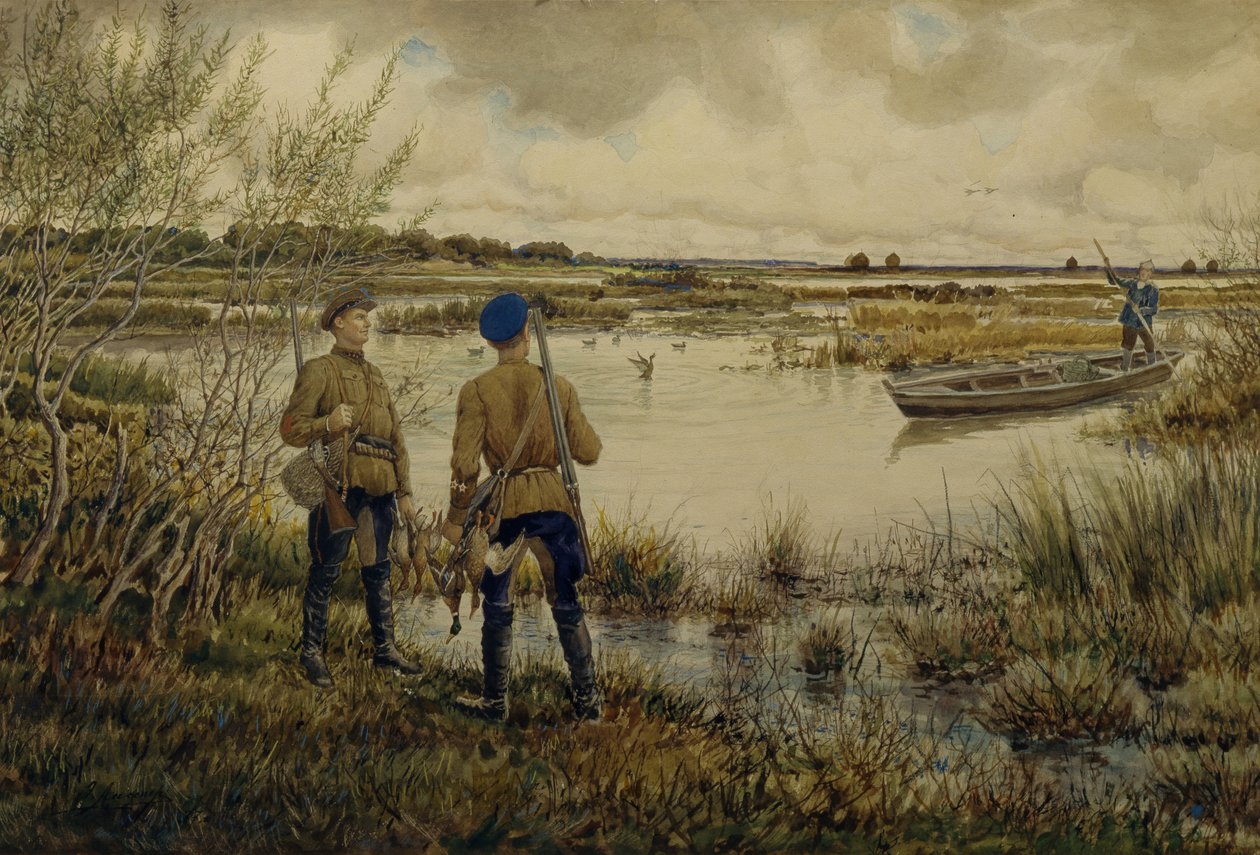 Avdan dönüş, 1937 by Ernest Ernestovich Lissner