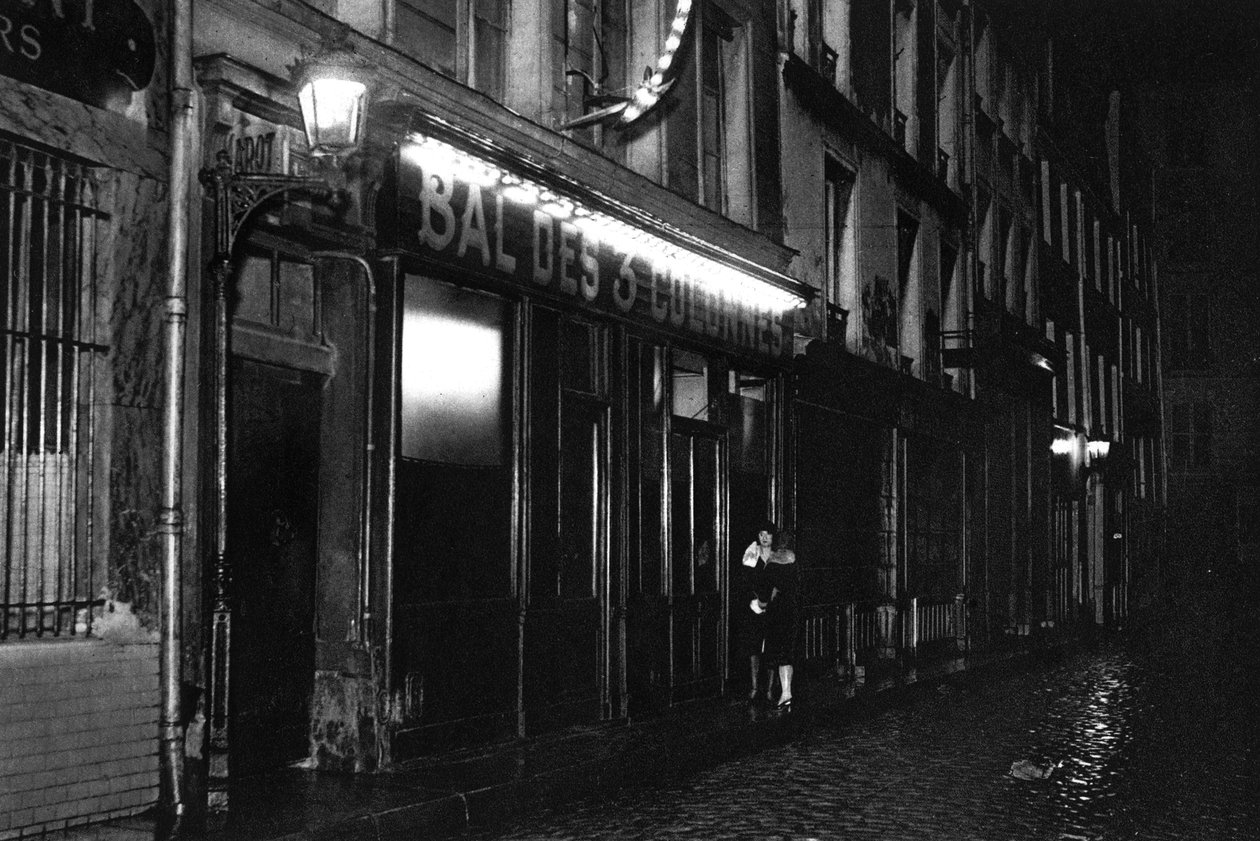 Bal-musette girişi, Rue de Lappe, Paris, 1931 by Ernest Flammarion
