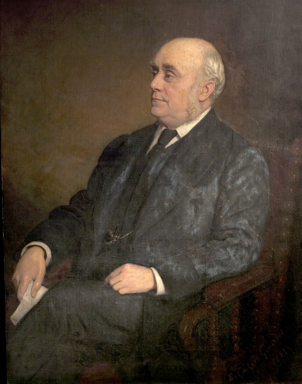 Bay Joseph Pettifor, 1885 by Ernest Gustave Girardot