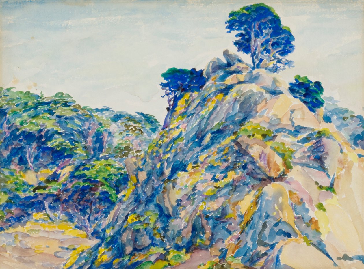 Point Lobos, 19. yüzyılın sonları ve 20. yüzyılın başlarında. by Ernest Haskell
