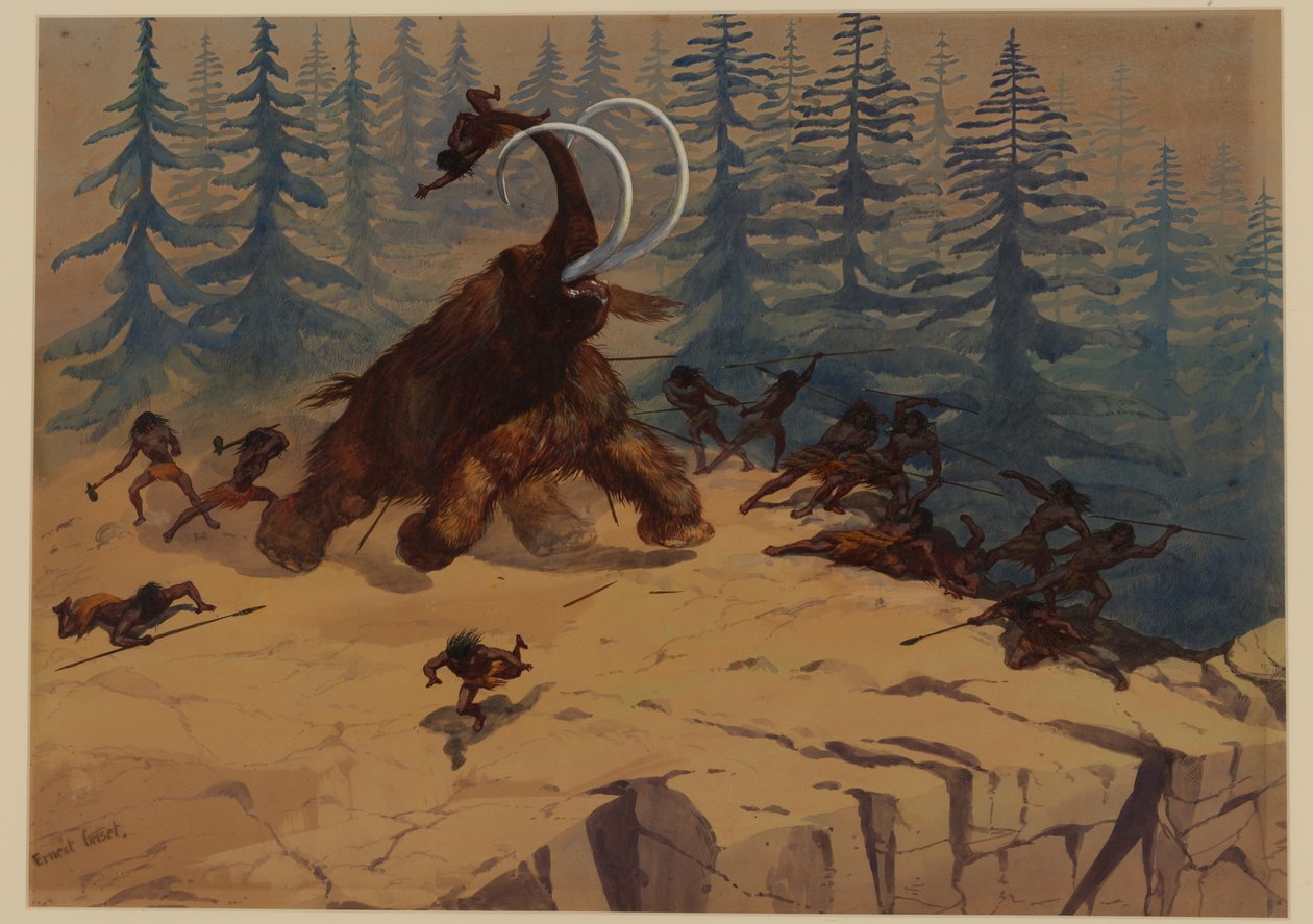 Yünlü Mamut, 1871 by Ernest Henry Griset