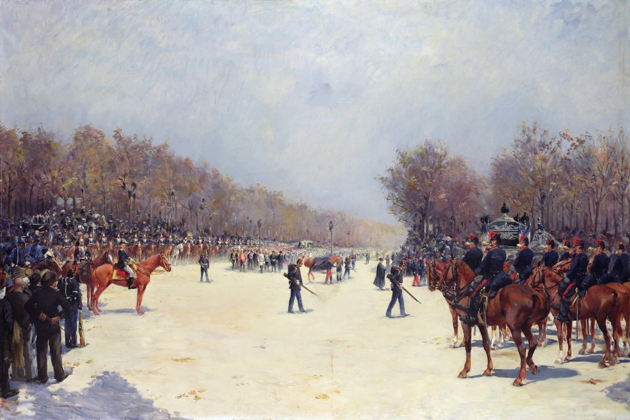 Mac-Mahon'un Cenazesi, 22 Ekim 1893 by Ernest Jean Delahaye
