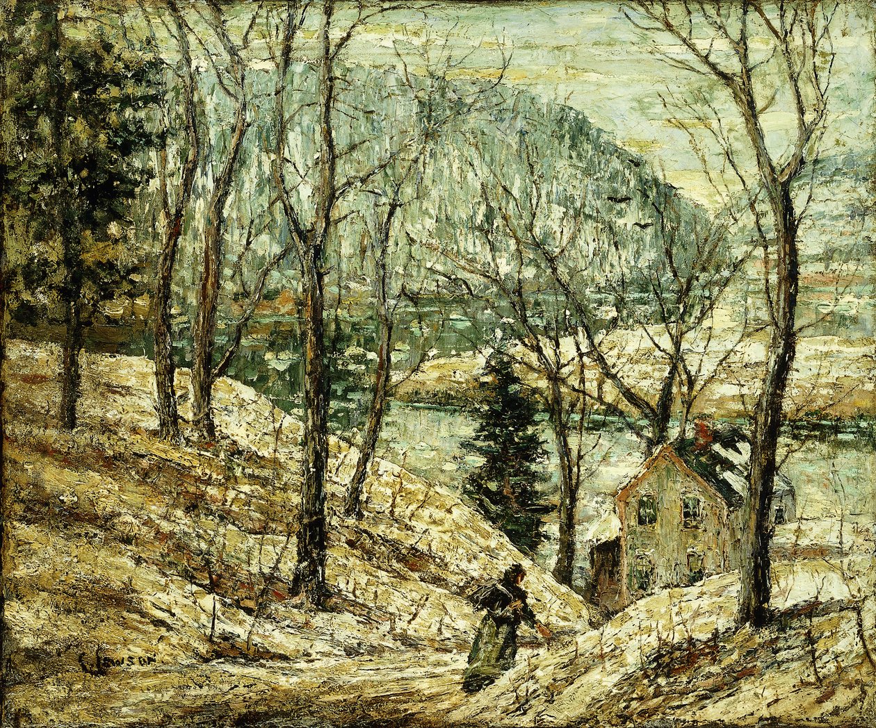 Taşra yolu by Ernest Lawson