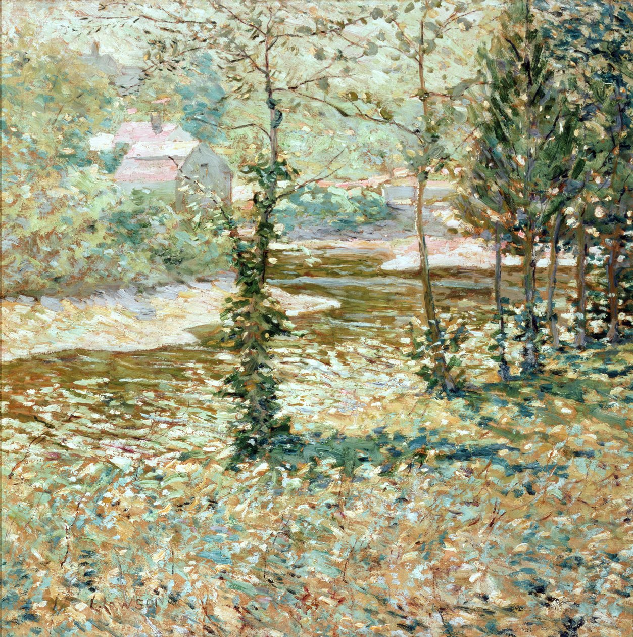 Köy Manzarası, Kış, 1910 by Ernest Lawson