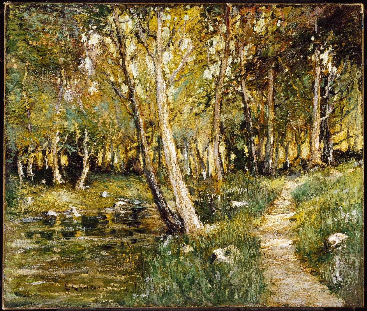 Manzara by Ernest Lawson