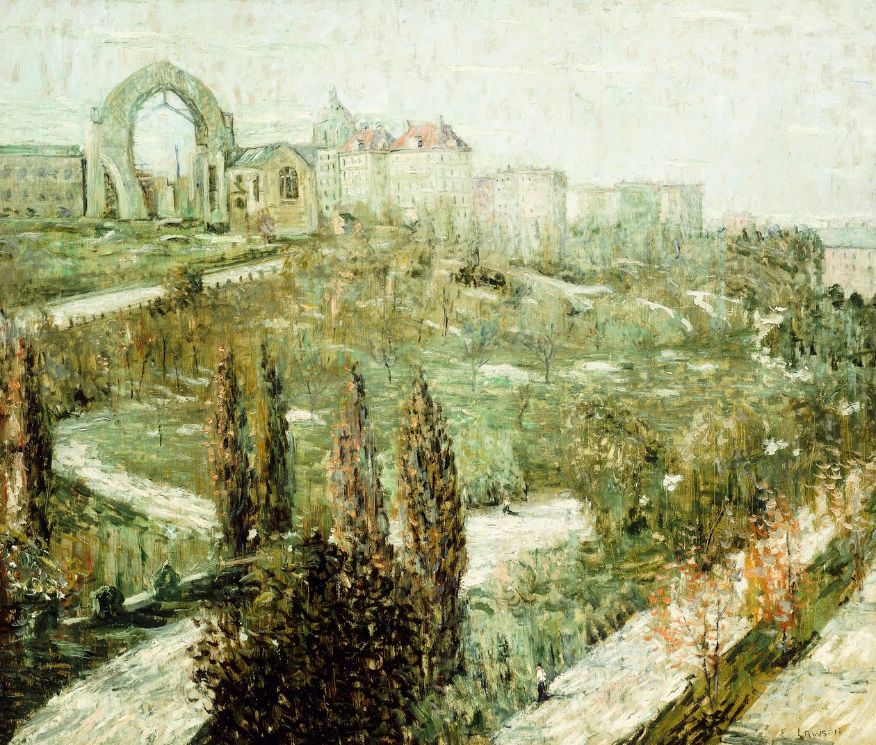 Sabah Tarafı Yükseklikleri by Ernest Lawson