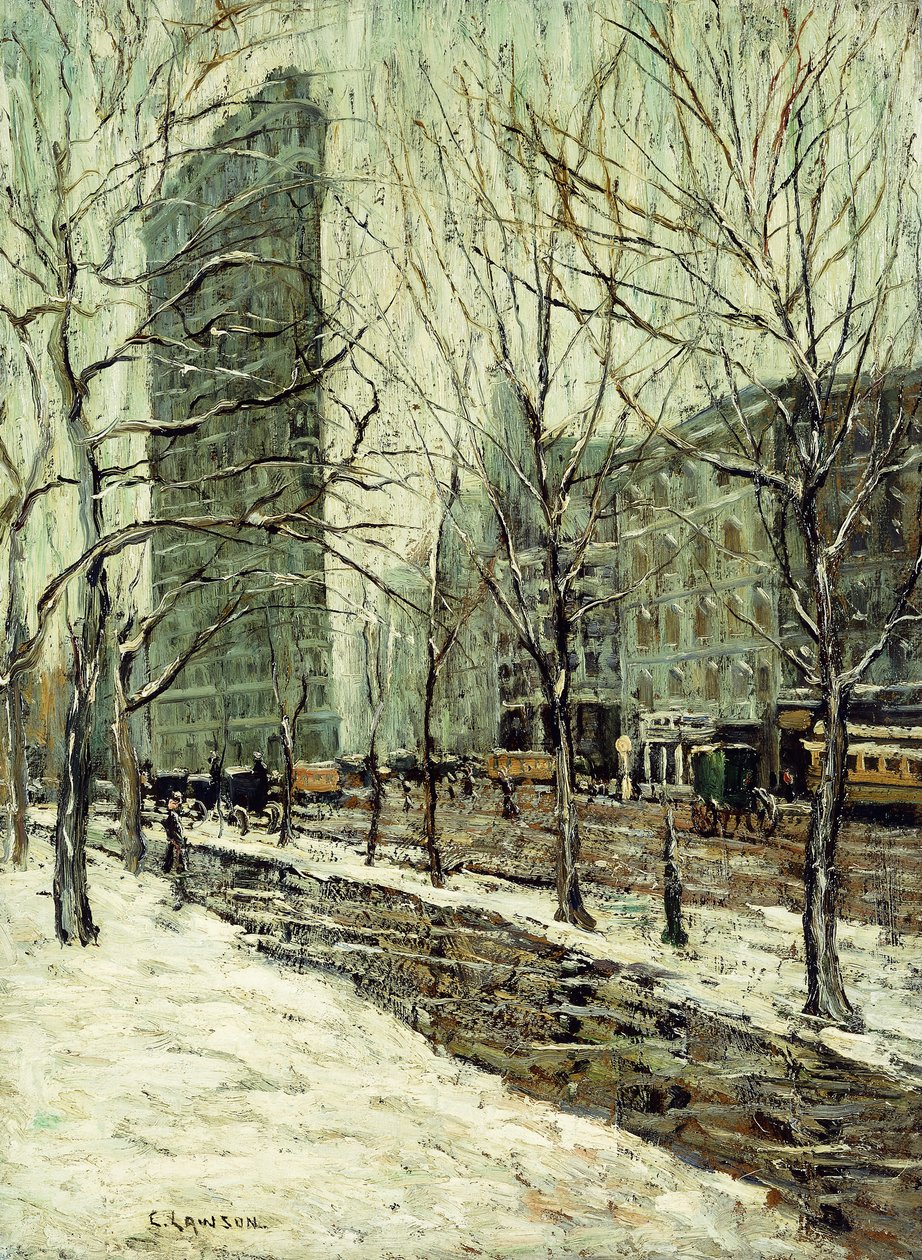 Flatiron Binası by Ernest Lawson