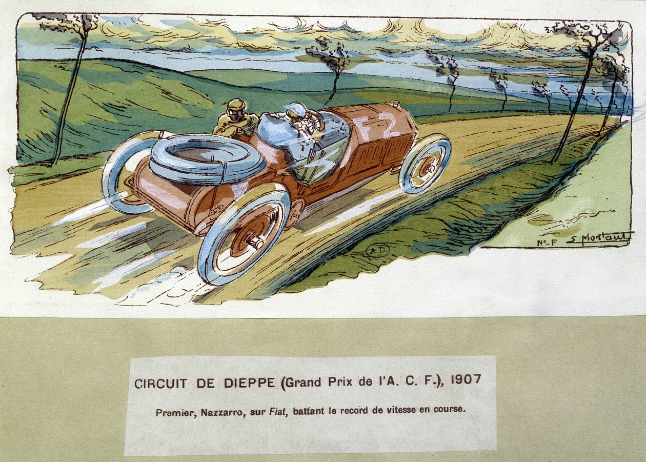 Dieppe Pisti (ACF Grand Prix) by Ernest Montaut